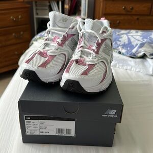 New Balance 530 White Pink Sugar